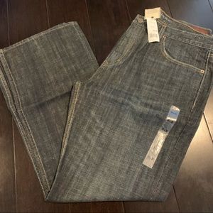 Banana Republic Men's Bootcut Jeans - Dark Blue